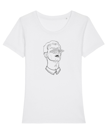 Fluturi in zbor White