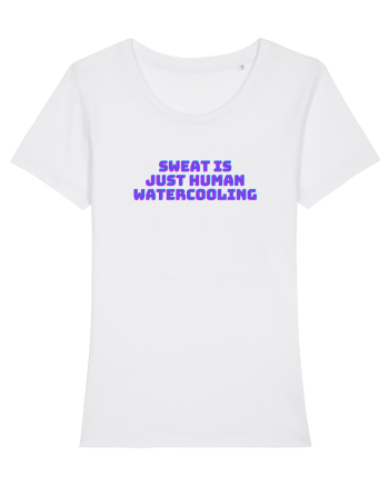 Sweat is just human watercooling.  White