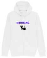 Gamer Life Winning (viața de gamer când câștigi)  Hanorac cu fermoar Unisex Connector