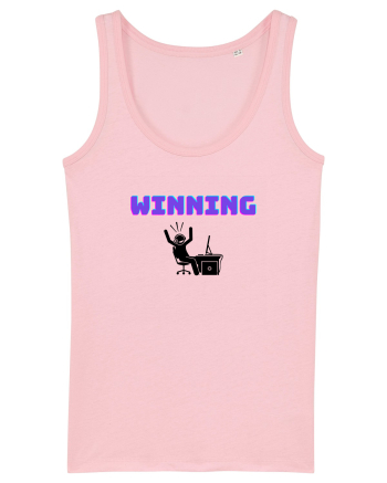 Gamer Life Winning (viața de gamer când câștigi)  Cotton Pink
