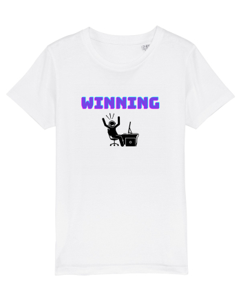 Gamer Life Winning (viața de gamer când câștigi)  White
