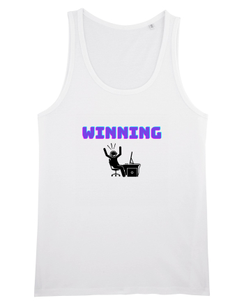 Gamer Life Winning (viața de gamer când câștigi)  White