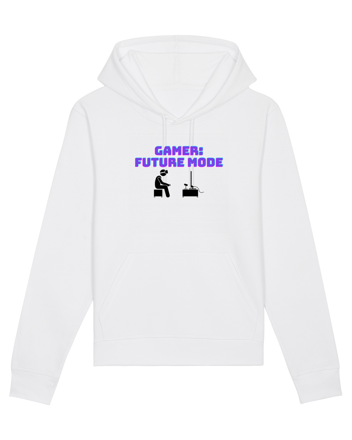 Hanorac Unisex Drummer White