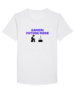 Gamer Future Mode VR (gamer de viitor)  Tricou mânecă scurtă guler larg Bărbat Skater