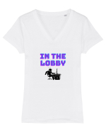 Gamer Life in the lobby (așteptând în lobby)  Tricou mânecă scurtă guler V Damă Evoker