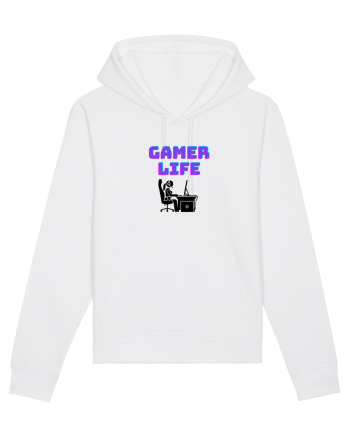 Gamer Life Girl (viața de gamer fete)  White