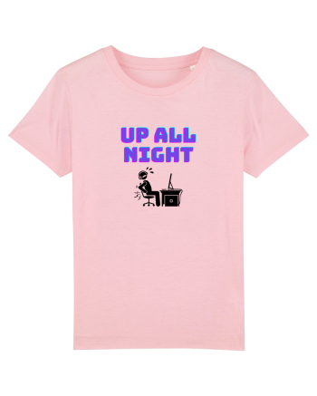 Gamer Life up all night (când te joci toată noaptea)  Cotton Pink
