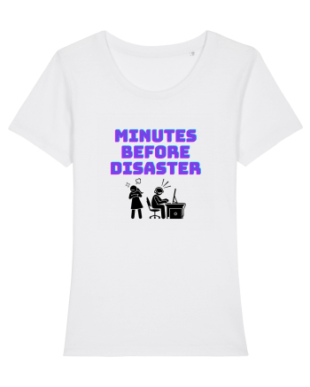 Gamer Life minutes before disaster (viața de gamer, aveți grijă la iubite)  White