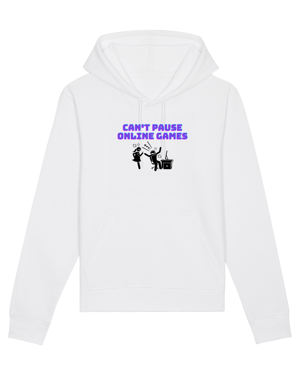 Hanorac Unisex Drummer White