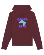 Gamer Life consolă verde Hanorac Unisex Drummer