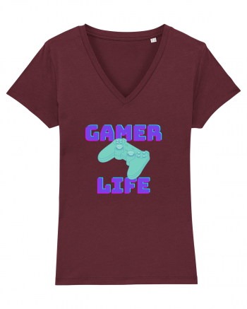Gamer Life consolă verde Burgundy