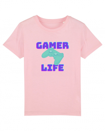 Gamer Life consolă verde Cotton Pink