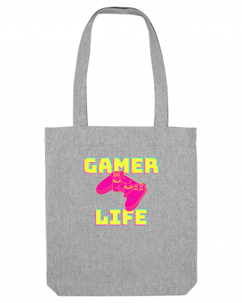 Gamer Life consolă roz Heather Grey