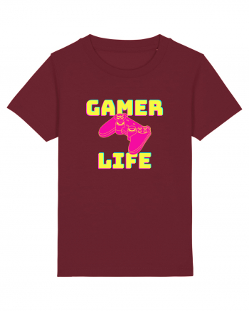Gamer Life consolă roz Burgundy