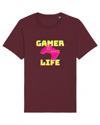 Gamer Life consolă roz Burgundy