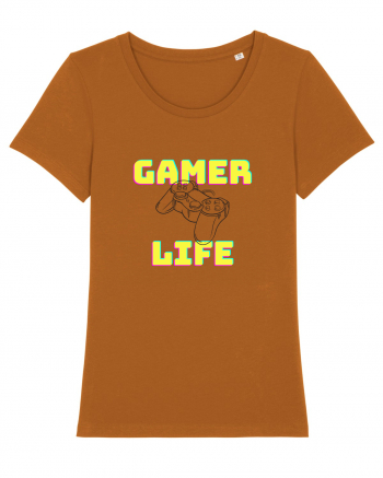 Gamer Life consolă neagră  Roasted Orange