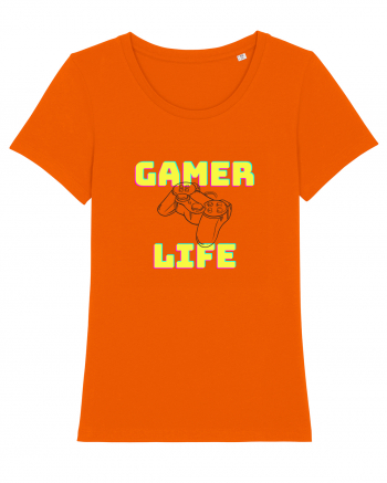 Gamer Life consolă neagră  Bright Orange