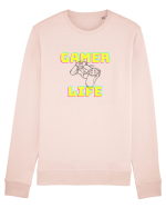 Gamer Life consolă neagră  Bluză mânecă lungă Unisex Rise