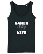 Gamer Life consolă albă  Maiou Damă Dreamer