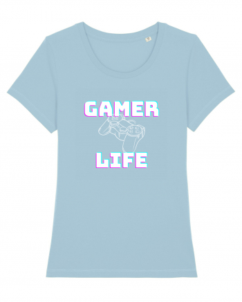 Gamer Life consolă albă  Sky Blue