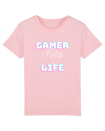 Gamer Life consolă albă  Cotton Pink