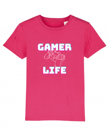 Gamer Life consolă albă  Raspberry