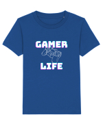 Gamer Life consolă albă  Tricou mânecă scurtă  Copii Mini Creator
