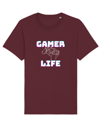 Gamer Life consolă albă  Burgundy