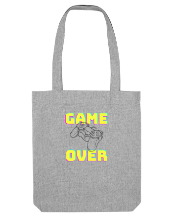 Gamer Life Game Over consolă neagră  Heather Grey