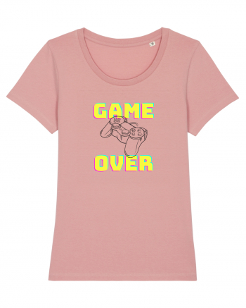 Gamer Life Game Over consolă neagră  Canyon Pink