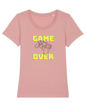 Gamer Life Game Over consolă neagră  Canyon Pink
