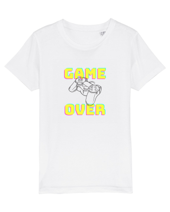 Gamer Life Game Over consolă neagră  White