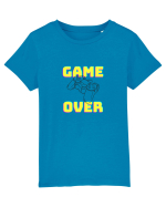 Gamer Life Game Over consolă neagră  Tricou mânecă scurtă  Copii Mini Creator