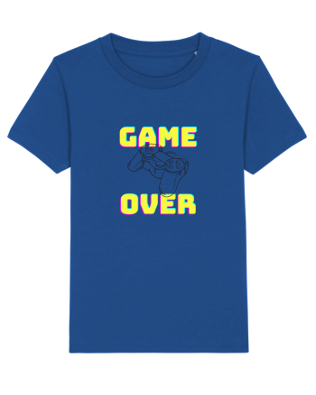 Gamer Life Game Over consolă neagră  Majorelle Blue