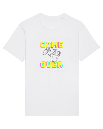 Gamer Life Game Over consolă neagră  White
