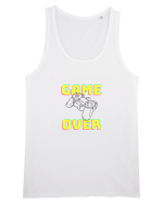 Gamer Life Game Over consolă neagră  Maiou Bărbat Runs