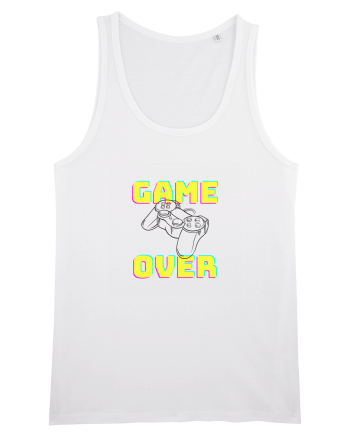 Gamer Life Game Over consolă neagră  White