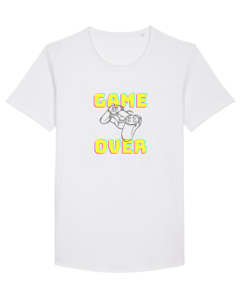 Gamer Life Game Over consolă neagră  White