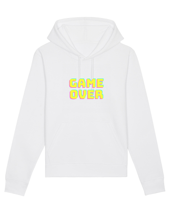 Gamer Life Game Over  White