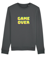 Gamer Life Game Over  Bluză mânecă lungă Unisex Rise