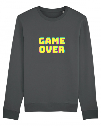 Gamer Life Game Over  Anthracite