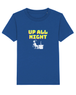 Gamer Life up all night (când te joci toată noaptea) alb Tricou mânecă scurtă  Copii Mini Creator