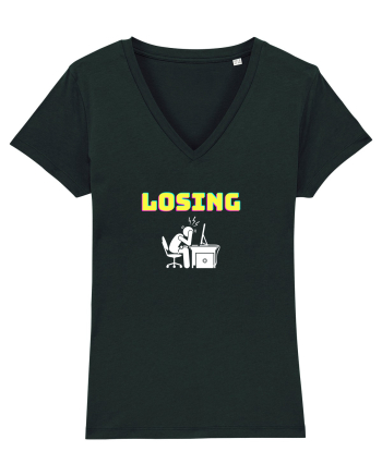 Gamer Life losing (uneori mai și pierdem) alb Black