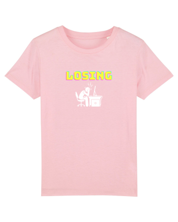 Gamer Life losing (uneori mai și pierdem) alb Cotton Pink