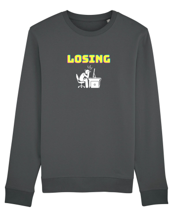 Gamer Life losing (uneori mai și pierdem) alb Anthracite