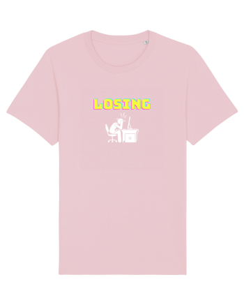 Gamer Life losing (uneori mai și pierdem) alb Cotton Pink