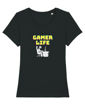 Gamer Life boy (viața de gamer băiat)  Black