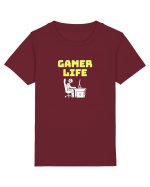 Gamer Life boy (viața de gamer băiat)  Tricou mânecă scurtă  Copii Mini Creator