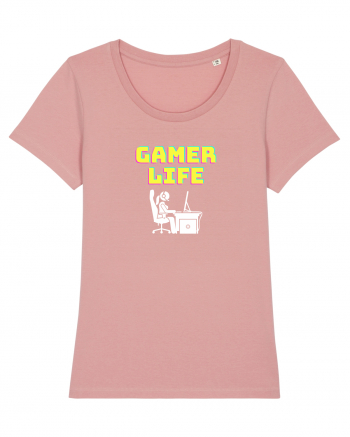 Gamer Life Girl (viața de gamer fete)  Canyon Pink