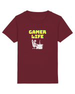 Gamer Life Girl (viața de gamer fete)  Tricou mânecă scurtă  Copii Mini Creator